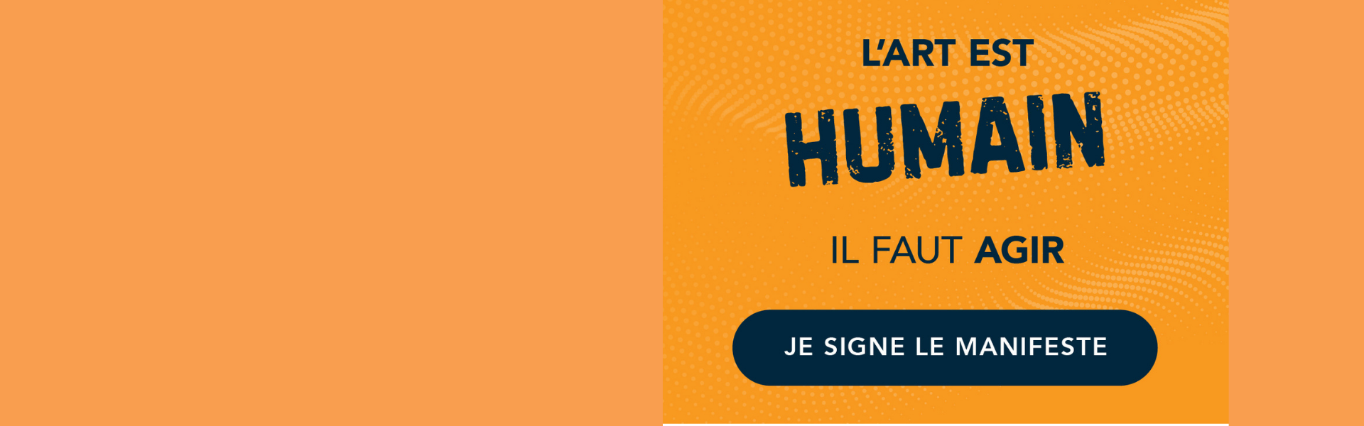 L'art est humain